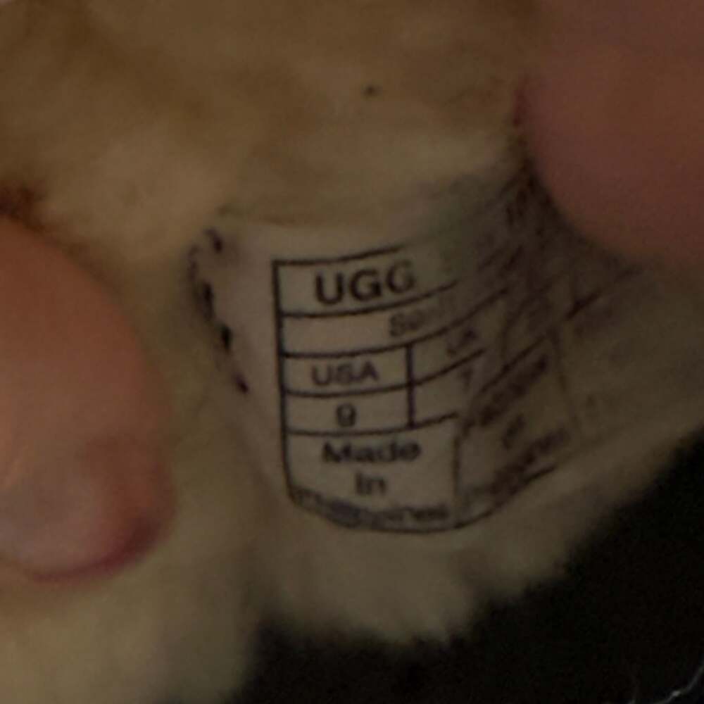 UGG Constantine Chestnut Suede Sheepskin Lined Boots Size 9 - Picture 7 of 10